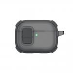 Carcasa AmazingThing Titan Pro Mag compatibila cu Apple AirPods Pro 3, Negru 2 - lerato.ro