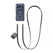 Snur telefon, Snur pentru carcase AmazingThing Titan MagStrap, Lungime ajustabila, Negru, lerato.ro