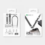 Snur pentru carcase AmazingThing Titan MagStrap, Lungime ajustabila, Negru 10 - lerato.ro