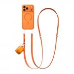 Snur pentru carcase AmazingThing Titan MagStrap, Lungime ajustabila, Portocaliu 2 - lerato.ro