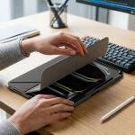 Husa flip cover AmazingThing Titan Pro compatibila cu iPad A16, 11 inch, Negru 10 - lerato.ro