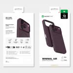 Husa AmazingThing Minimal Air cu MagSafe compatibila cu iPhone 18 Pro Max, Mov 9 - lerato.ro