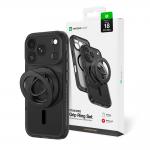 Husa AmazingThing Titan Pro Lens Ring Set cu MagSafe si Rotating Ring compatibila cu iPhone 18 Pro Max, Negru 4 - lerato.ro