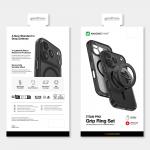 Husa AmazingThing Titan Pro Lens Ring Set cu MagSafe si Rotating Ring compatibila cu iPhone 18 Pro Max, Negru 9 - lerato.ro