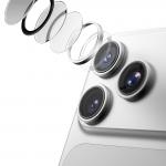 Protectie sticla securizata camera foto AmazingThing Titan Vision Lens Sapphire compatibila cu iPhone 18 Pro Max / 18 Pro, Silver 6 - lerato.ro