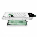 Folie sticla securizata AmazingThing Radix Matte Glass, Kit montare inclus, compatibila cu iPhone 18 Pro Max / 17 Pro Max, Transparent 6 - lerato.ro