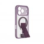 Husa AmazingThing Titan Pro Lens cu MagSafe si Stand compatibila cu iPhone 18 Pro Max, Burgundy 6 - lerato.ro
