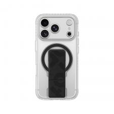 Husa AmazingThing Titan Pro Lens cu MagSafe si Stand compatibila cu iPhone 18 Pro Max, Transparent