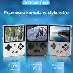 Consola portabila Anbernic RG35XX Plus, ARM Cortex-A53, G31 MP2, 1GB RAM LPDDR4, 64GB, Display IPS 3.5 inch, Negru 5 - lerato.ro