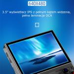 Consola portabila Anbernic RG35XX Plus, ARM Cortex-A53, G31 MP2, 1GB RAM LPDDR4, 64GB, Display IPS 3.5 inch, Negru 6 - lerato.ro