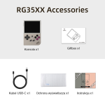 Consola portabila Anbernic RG35XX, ARM Cortex-A9, PowerVR SGX544MP, 256MB RAM DDR3, 64GB, Display IPS 3.5 inch, Gri 7 - lerato.ro