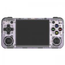 Consola portabila Anbernic RG35XX H, ARM Cortex-A53, Mali-G31 MP2, 1GB RAM LPDDR4, 64GB, Display IPS 3.5 inch, Mov / Transparent