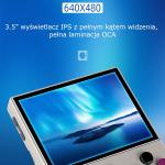 Consola portabila Anbernic RG35XX Plus, ARM Cortex-A53, G31 MP2, 1GB RAM LPDDR4, 64GB, Display IPS 3.5 inch, Gri 6 - lerato.ro