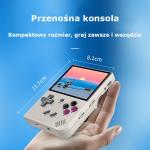 Consola portabila Anbernic RG35XX Plus, ARM Cortex-A53, G31 MP2, 1GB RAM LPDDR4, 64GB, Display IPS 3.5 inch, Gri 10 - lerato.ro