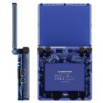 Consola portabila Anbernic RG35XXSP, ARM Cortex-A53, Mali-G31 MP2, 1GB RAM LPDDR4, 64GB, Display IPS 3.5 inch, Albastru 3 - lerato.ro