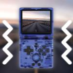 Consola portabila Anbernic RG35XXSP, ARM Cortex-A53, Mali-G31 MP2, 1GB RAM LPDDR4, 64GB, Display IPS 3.5 inch, Albastru 8 - lerato.ro