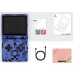 Consola portabila Anbernic RG35XXSP, ARM Cortex-A53, Mali-G31 MP2, 1GB RAM LPDDR4, 64GB, Display IPS 3.5 inch, Albastru 11 - lerato.ro
