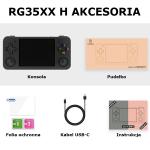 Consola portabila Anbernic RG35XX H, ARM Cortex-A53, Mali-G31 MP2, 1GB RAM LPDDR4, 64GB, Display IPS 3.5 inch, Negru 4 - lerato.ro