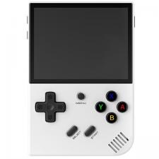 Consola portabila Anbernic RG35XX Plus, ARM Cortex-A53, G31 MP2, 1GB RAM LPDDR4, 64GB, Display IPS 3.5 inch, Alb