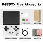 Consola portabila Anbernic RG35XX Plus, ARM Cortex-A53, G31 MP2, 1GB RAM LPDDR4, 64GB, Display IPS 3.5 inch, Alb 4 - lerato.ro