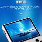 Consola portabila Anbernic RG35XX Plus, ARM Cortex-A53, G31 MP2, 1GB RAM LPDDR4, 64GB, Display IPS 3.5 inch, Alb 6 - lerato.ro