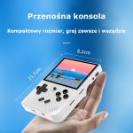 Consola portabila Anbernic RG35XX Plus, ARM Cortex-A53, G31 MP2, 1GB RAM LPDDR4, 64GB, Display IPS 3.5 inch, Alb 10 - lerato.ro