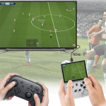 Consola portabila Anbernic RG35XX, ARM Cortex-A9, PowerVR SGX544MP, 256MB RAM DDR3, 64GB, Display IPS 3.5 inch, Gri / Transparent 4 - lerato.ro