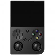 Gaming si Accesorii IT, Consola portabila Anbernic RG35XX Pro, ARM Cortex-A53, G31 MP2, 1GB RAM LPDDR4, 64GB MicroSD, 3200mAh, Display IPS 3.5 inch, Negru, lerato.ro