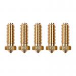 Set de 5 duze din alama AnyCubic compatibile cu AnyCubic  Kobra 2 , 0.4 mm, Gold 2 - lerato.ro