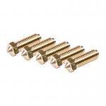 Set de 5 duze din alama AnyCubic compatibile cu AnyCubic  Kobra 2 , 0.4 mm, Gold 4 - lerato.ro