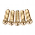 Set de 5 duze din alama AnyCubic compatibile cu AnyCubic  Kobra 2 , 0.4 mm, Gold 5 - lerato.ro