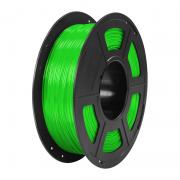 Filament pentru imprimanta 3D Anycubic TPU, Diametru 1.75mm, 1kg, Verde / Transparent