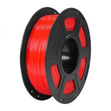 Consumabile imprimante 3D, Filament pentru imprimanta 3D Anycubic TPU, Diametru 1.75mm, 1kg, Rosu / Transparent, lerato.ro