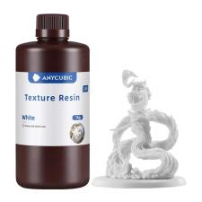 Imprimante 3D si accesorii, Rasina texturata AnyCubic pentru imprimante 3D, 1kg, Alb, lerato.ro
