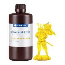 Imprimante 3D si accesorii, Rasina AnyCubic Standard pentru imprimante 3D, 1kg, Clear Yellow, lerato.ro