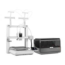Imprimanta 3D Anycubic Kobra X Combo, FDM, Viteza maxima 600 mm/s, Modul multicolor ACE 2 Pro inlcus, Alb
