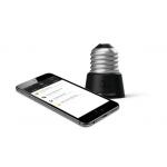 Adaptor smart Anyware cu senzor de temperatura / umiditate / sunet. Control luminozitate, WiFi, E27 / E14, Negru 4 - lerato.ro