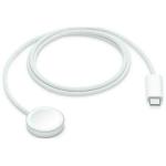 Incarcator Wireless Apple MT0H3ZM/A pentru Apple Watch, USB-C, Lungime cablu 1m, Alb 2 - lerato.ro