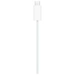 Incarcator Wireless Apple MT0H3ZM/A pentru Apple Watch, USB-C, Lungime cablu 1m, Alb 5 - lerato.ro
