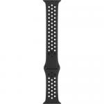 Curea din cauciuc Apple Nike Sport compatibila cu Apple Watch 38/40/41mm, Negru 3 - lerato.ro