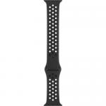 Curea din cauciuc Apple Nike Sport compatibila cu Apple Watch 38/40/41mm, Black 3 - lerato.ro