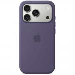 Carcasa Apple Silicone cu MagSafe compatibila cu iPhone 17 Pro, Violet 2 - lerato.ro