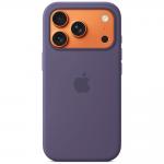 Carcasa Apple Silicone cu MagSafe compatibila cu iPhone 17 Pro, Violet 3 - lerato.ro