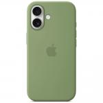 Carcasa Apple Silicone cu MagSafe compatibila cu iPhone 17, Verde 5 - lerato.ro