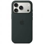 Carcasa Apple Silicone cu MagSafe compatibila cu iPhone 17 Pro, Negru