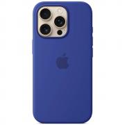 Carcasa Apple Silicone Case cu MagSafe compatibila cu iPhone 16 Pro, Ultramarine