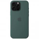 Carcasa Apple Silicone Case cu MagSafe compatibila cu iPhone 16 Pro, Verde 5 - lerato.ro
