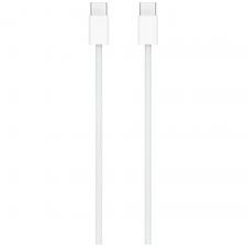 Cablu pentru incarcare si transfer de date Apple, USB-C/USB-C, 60W, 1m, Alb