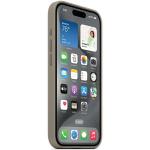 Carcasa Apple Silicone Case cu MagSafe compatibila cu iPhone 15 Pro, Gri 4 - lerato.ro