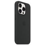 Carcasa Apple Silicone Case cu MagSafe compatibila cu iPhone 15 Pro Max, Negru 3 - lerato.ro